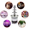 Chocolate Fountain INTBUYING 4‑Tier Stainless Steel Commercial 6.6 lb-7