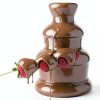 Chocolate Fountain Machine ZEVELOO 4 Tier Stainless Steel 24oz-2