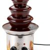 Chocolate Fountain 4 Tier MariageTL Stainless Steel Party Fondue 60oz-0