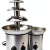 Chocolate Fountain 4 Tier MariageTL Stainless Steel Party Fondue 60oz-5