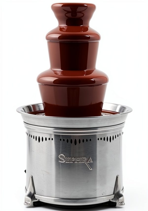 Chocolate Fountain Sephra THE LEGEND 19" 6lb Stainless Steel-0
