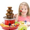 Chocolate Fondue Fountain Outamateur 32oz Stainless Steel 3‑Tier Red-2