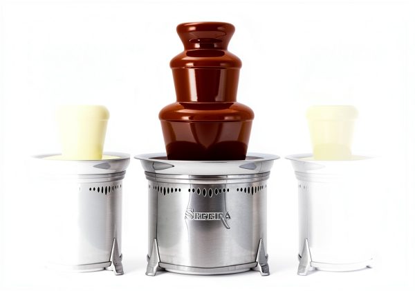 Chocolate Fountain Sephra THE LEGEND 19" 6lb Stainless Steel-4