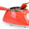 Chocolate Melting Pot Electric Fondue Kit 8.8oz with Temp Control-0