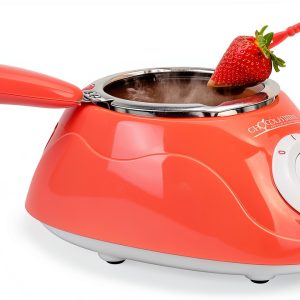 Chocolate Melting Pot Electric Fondue Kit 8.8oz with Temp Control-0