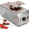 Chocolate Tempering Machine WICHEMI 2‑Tank 9lb Stainless Steel Melter-7