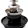 Chocolate Fountain CHNWOD 3-Tier Black 18.5in Height-8