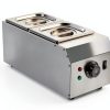 Chocolate Tempering Machine WICHEMI 2‑Tank 9lb Stainless Steel Melter-1