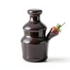 MINI Chocolate Fountain Machine Electric Chocolate Fondue Fountain Machine Stainless Steel for Chocolate Candy Butter Cheese-2