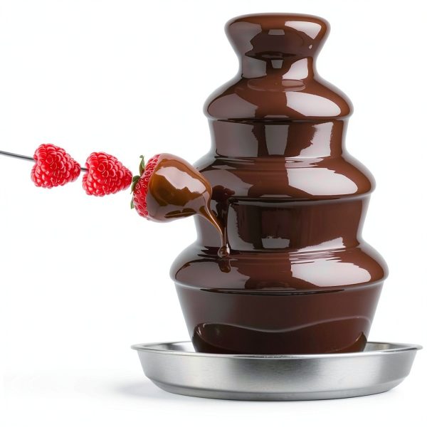 Chocolate Fountain Machine ZEVELOO 4‑Tier Stainless 4‑Pound Capacity-1