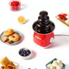 Chocolate Fountain Reemix 3 Tier Stainless Steel Machine Red-5