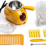 Chocolate Melting Pot Kit GourmetPro Electric Maker Dual 8.8oz Pots-0