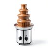 Chocolate Fountain Machine QKLPQ001 4‑Tier Stainless Steel 4‑Pound-3