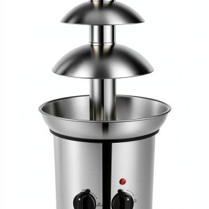 Chocolate Fountain Machine QKLPQ001 4‑Tier Stainless Steel 4‑Pound-0