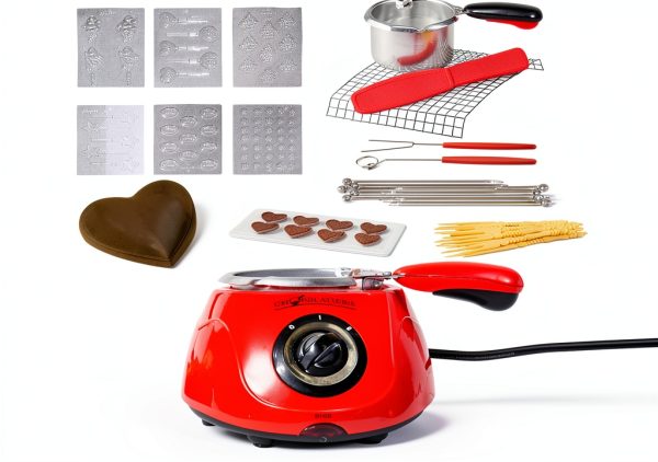 Total Chef Chocolate Melter 32‑Piece Kit 8oz Capacity CM10G-0