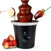 MINI Chocolate Fountain Machine Electric Chocolate Fondue Fountain Machine Stainless Steel for Chocolate Candy Butter Cheese-6